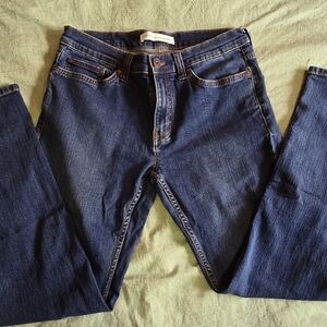 Denver Hayes Men's Straight Jeans Dark Blue Denim